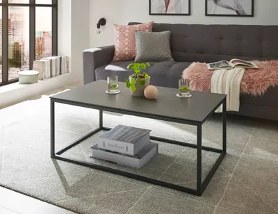 Produktbild von Couchtisch Varna | anthrazit / schwarz | 100x40x60