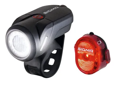 Immagine prodotto di Sigma lampada per bicicletta Aura 35 Set 17360 Luminosità 35 Lux StVZO