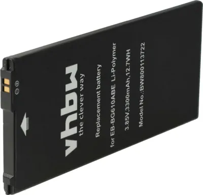Produktbild von vhbw Akku kompatibel mit Samsung Galaxy SM-G6100 Handy Smartphone Telefon (3300 mAh, 3,85 V, Li-Polymer)