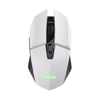 Obrázek produktu pro Trust GXT 110 FELOX, Pro praváky, Optický, RF bezdrátový, 4800 DPI, Bílá