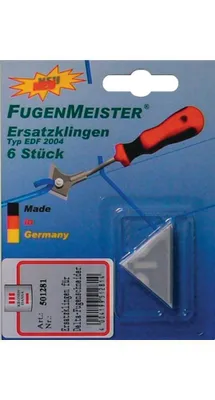 Produktbild von Ersatzmesser Fugenmeister Delta 6 St.auf SB-Karte KRONEN-HANSA
