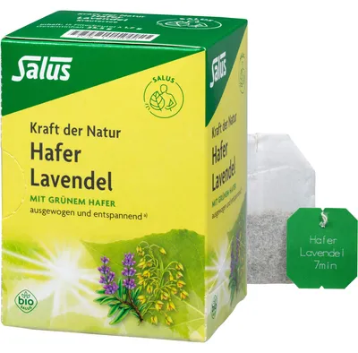Image de Salus Force de la nature Avoine Lavande, tisane 15 pc
