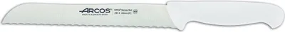 Produktbild von Brotmesser (perlmuttartig) Arcos Farbe - Prof  291424  in Edelstahl Nitrum und ergonomisch weißem Polypropylen mango mit 20 cm Klinge, Vitrine