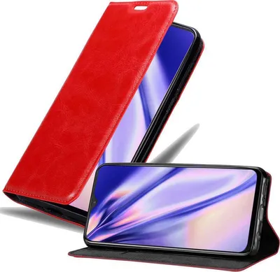 Obrázek produktu pro Cadorabo Case for OnePlus 7 Protective Case in Red Pouzdro na mobilní telefon s magnetickým zavíráním