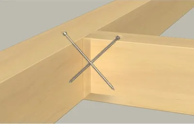Produktbild von fischer Vollgewindeschraube PowerFull II CHTF 8,0 x 300 BC 50 Zylinderkopf mit Innenstern TX Vollgewinde galvanisch verzinkt, blau passiviert, 50 Stück