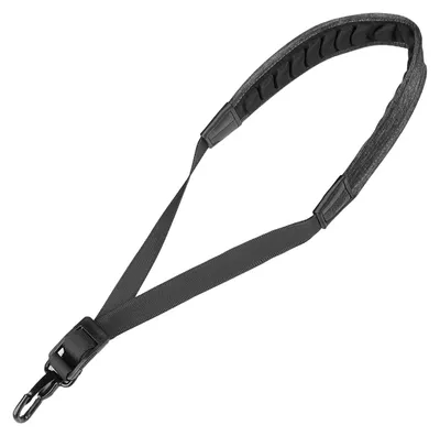 Obrázek produktu pro Popruh na saxofon - Nastavitelný - Nylon - Šedá - Pro altový a tenorový saxofon