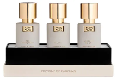 Produktbild von Kapitel 02 Set „Maison De L' Asie“: Bali Ha' i, Parfüm-Extrakt, Unisex, 15 ml +  Bois d' Indonesie, Parfüm-Extrakt, Unisex, 15 ml +  Les Nuits De Bali, Parfüm-Extrakt, Unisex, 15 ml