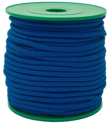 25m extra starke Gummikordel 3mm, Gummiband, Bekleidungsgumm indigoblau