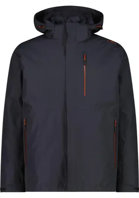 Produktbild von Cmp Man Jacket Zip Hood Detachable Inn.jacket Antracite Antracite 56