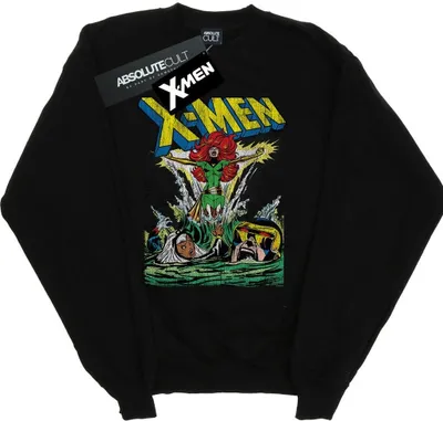 Image de Marvel - "X-Men Enter The Phoenix" Sweat-shirt pour homme BI48640 (XL) (Noir)