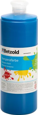Produktbild von Betzold Temperafarbe, 1 l, verschiedene Farben, Farbe: blau
