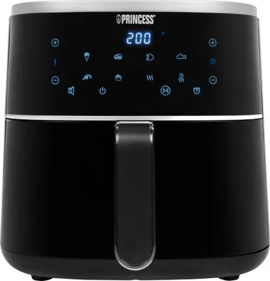 Produktbild von Princess 01.182238.01.001 Digitaler Airfryer 4l, Heißluftfritteuse, 4 l, 0,6 kg, 200 °C, 4 Person(en), Einzelbild