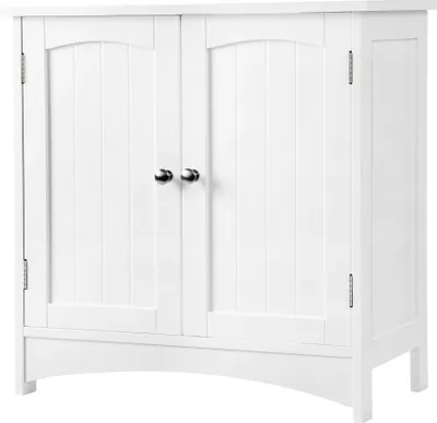 Produktbild von Szafka Łazienkowa Vasagle Biała 60x60x30 cm MDF Odporna na Wilgoć Skandynawska