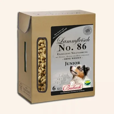 Produktbild von Bubeck 6kg JUNIOR Lamm gebacken Nr. 86