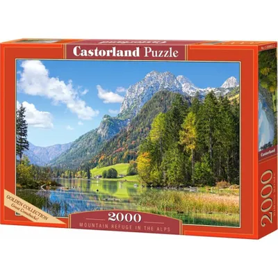 Produktbild von CASTORLAND Puzzle Zuflucht in den Alpen 2000 Teile