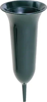 Produktbild von Grabvase Tulpe grün, 112/37 cm