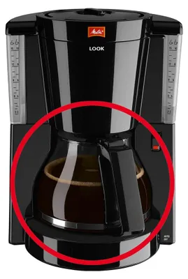 Productafbeelding van Melitta Koffiekan, glazen uitvoering, Look 4
