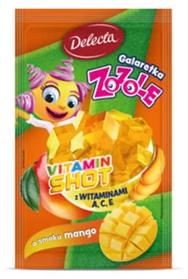 Obrázek produktu pro Galaretka o smaku mango dla dzieci Zozoole 70 g