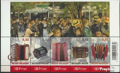 Produktbild von Briefmarken Belgien 2007 Mi Block117 (kompl.Ausg.) postfrisch Musik das Akkordeon