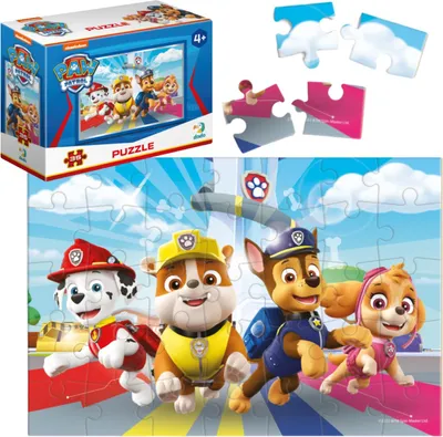 Zdjęcie produktu dla Puzzle Mini "Paw Patrol" 35 Elementów Układanka Dla Dzieci Psi Patrol 200152