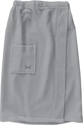 Produktbild von Sansibar Damen Sarong mit Tasche und gesticktem Säbel S-XL, 80x145 cm, Silber, Gummizug am Rücken, Klettverschluss, stufenlos einstellbar