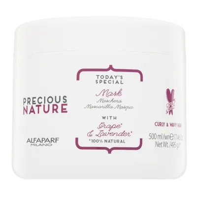 Produktbild von ALFAPARF Milano Precious Nature Curly and Wavy 500ml, 500 ml, Frauen, Alle Haare, Lockiges Haar, Alle Farben, Anti-Frizz, Glanz, Weichmachend, Lavendel