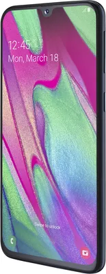 Produktbild von Samsung Galaxy A40 Enterprise Edition - Smartphone - Dual-SIM - 4G LTE - 64 GB - microSDXC slot