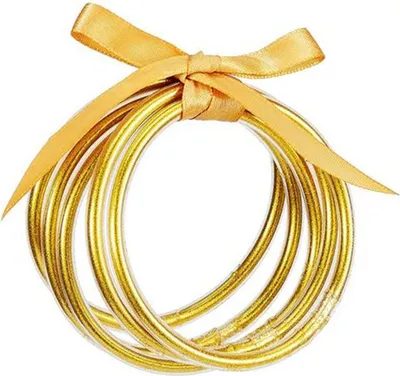 Produktbild von Damen-Armband-Set mit glitzernden Gelee-Armreifen mit Schleife und Schleife, Silikon-Gelee-Armbänder für Mädchen und Frauen, modischer Schmuck zum Tragen am Handgelenk