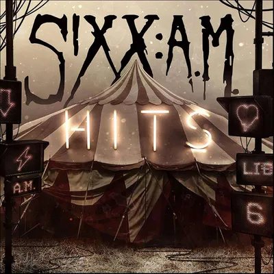 Image de Sixx : A.M. - Hits (Limited Edition) (Translucent Red with Black Smoke Coloured) (180 g) (2 LP)