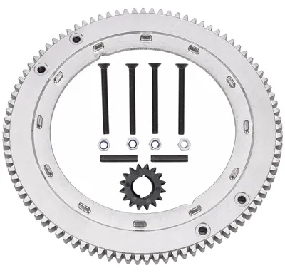 Produktbild von Kompletter Zahnkranz Für Elektrostarter Briggs & Stratton 392134 399676 696537