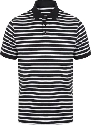Immagine prodotto di Polo in jersey a righe da uomo Front Row PC2944 (2XL) (blu/bianco)