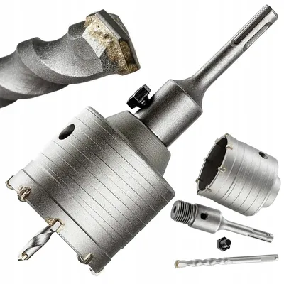 Produktbild von S&R Kernbohrer für Beton Hohlbohrer 68mm Hartmetall 8 Schneiden
