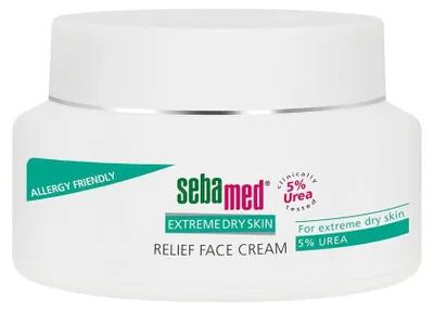 Zdjęcie produktu dla Sebamed Relief Krem do twarzy z mocznikiem 5% 50ml