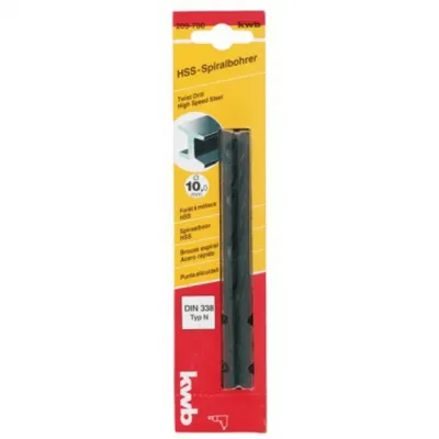 Produktbild von kwb 209700 HSS Spiralbohrer 1 Stück 10 mm Zahnkranzbohrfutter 1 St