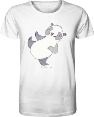 Produktbild von Mr. & Mrs. Panda T-Shirt Panda Kampfkunst Größe S - Weiß - Geschenk, Herren, Tee Shirt, Kampfsportarten, Selbstverteidigung, Herren-T-Shirt, Tshirt