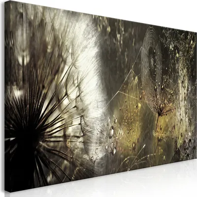 Produktbild von Wandbild Mega XXXL Pusteblume 250x125 cm Einteiliger XXL-Format Kunstdruck zur Selbstmontage Leinwandbilder moderne Bilder DIY Wanddekoration Wohnung Deko Blumen Natur Löwenzahn b-C-0170-ak-e
