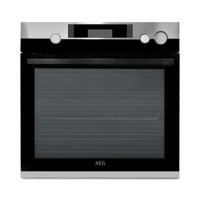 AEG BSS57606BM Einbaubackofen 72 Liter Pyrolyse Bratenthermometer Umluft Heißluft