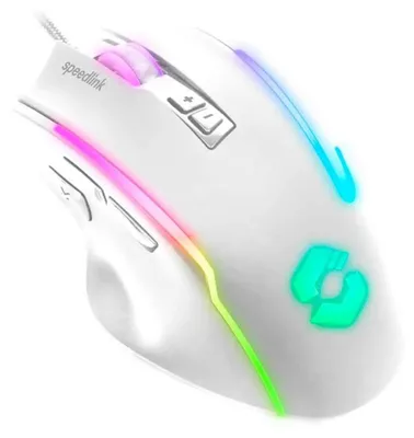 Produktbild von SPEEDLINK SL-680024-WT, rechts, Optisch, USB Typ-A, 12800 DPI, Weiß