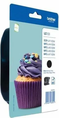 Image de Brother LC123BK - Hohe Ergiebigkeit - Schwarz