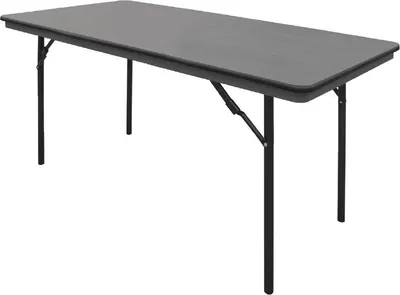 Produktbild von Bolero rechteckiger Klapptisch grau 152cm