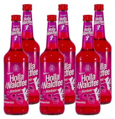 Produktbild von Boente Holla die Waldfee Himbeerlikör (6 x 0,7L)