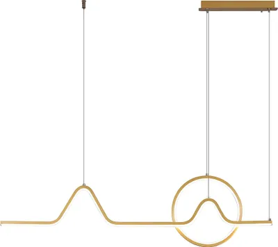 Produktbild von Toolight Hängelampe LED LHJ022-CP 120cm Gold