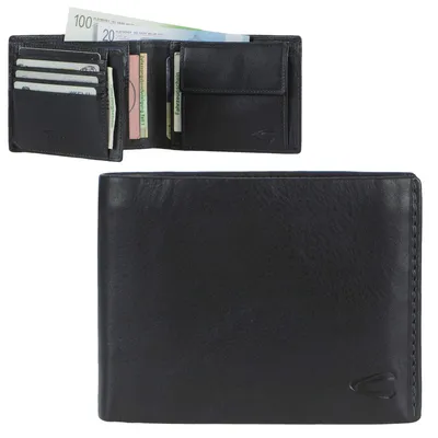 Zdjęcie produktu dla Camel Aktywny portfel skórzany ochrona RFID 8KF portmonetka czarny 249-704-60