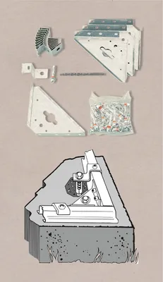 Produktbild von Verankerungs-Set AK 100