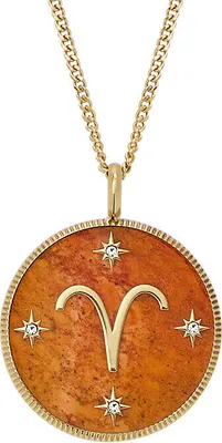 Produktbild von Halsketten   Mit Anhӓnger Fossil Gold Von 50 cm bis 70 cm  Kollektion Jewelry - frau