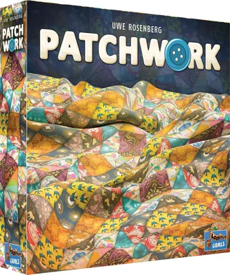 Obrázok produktu pre Patchwork – Revidované vydanie (francúzština) | Spoločenská hra pre 2 hráčov | Strategická hra