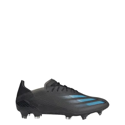Produktbild von adidas X Ghosted.1 FG Fußballschuhe schwarz / blau EG8255, Größe:46 2/3=UK11 1/2