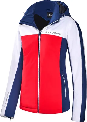 Produktbild von BLACK CREVICE - Damen Wintersport Jacke | Farbe: Blau/Rot | Größe: 36