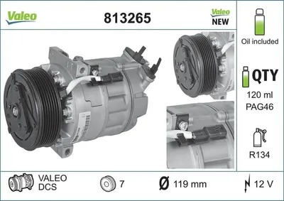 Immagine prodotto di Compressore, aria condizionata