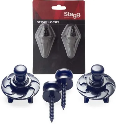 Obrázek produktu pro Stagg SSL1 Black Strap Lock